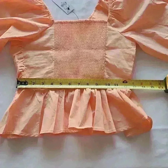 Express orange blouse size xs - Picture 10 of 16
